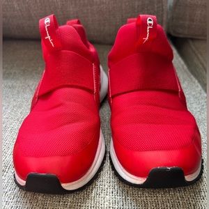Champion worn 10x slip on tennis shoes sneakers women’s size 8